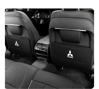 SYQCM 2 Pièce Coussin Anti Coup Pied pour Siège D'auto pour Mitsubishi Eclipse Cross 2021-2023, Voiture Kick Protège Mat Siege Dossier Protection Intérieurs Accessoires,A