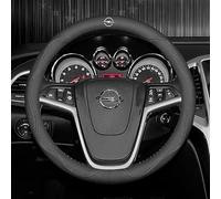 SYQCM Couvre Volant Voiture pour Opel Vivaro, Housse Caches Volant Couvre Protégé Volant Voiture Respirant Antidérapant (37mm-38mm),A