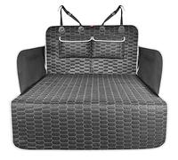 SYQCM Protection Coffre Voiture Chien pour MG3 MG4 EV MG5 MG6 HS Marvel R ZS, Voiture Chien Housse Coffre Couverture pour Animal Compagnie Housse Antidérapant Imperméable