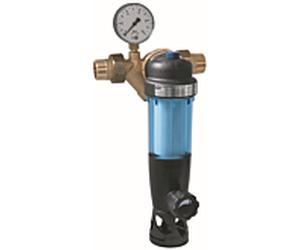 Syr - DUO DFR filtre à contre-courant Sasserath 2314.25.000 DN 25, manuel, mit Druckminderer et Manometer