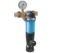 Syr - DUO DFR filtre à contre-courant Sasserath 2314.25.000 DN 25, manuel, mit Druckminderer et Manometer