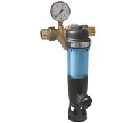 SYR Filtre de Rétrolavage Duo Dfr 2314.25.000 Pression 1 Pouces Manometre