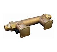Syr - Sasserath double bride de raccordement 1500.40.000 DN 40, avec obturateurs