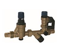 Syr - Sasserath Sicherheitsgruppe 0025.15.001 DN 15, mit Druckminderer , 8 bar, R 2000 / 2, jaune brut
