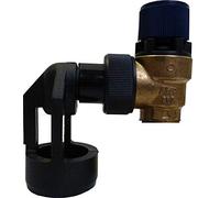 SYR Soupape de sécurité de remplacement 2115.1 pour groupe de sécurité Syroblocpe-n 24/25, soupape de sécurité de remplacement : 3/4". 10 bar