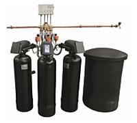 Syr - Système d'adoucissement triple Sasserath 1500.00.045 type LEX T4, 3 x 90 l