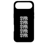 SYR : Voyages à l'aéroport de Syracuse Coque pour iPhone Air