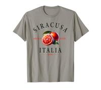 Syracuse Italie Oranges sanguines Sicile T-Shirt