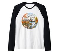 Syracuse, New York, New York, États-Unis Manche Raglan