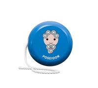 SYRAKOUS, Mitoyoyo Poseidon, Yo-Yo STEM en bois, jeu éducatif et collectionnable, défier la gravité, vivre la mythologie grecque ! Pour les filles et les enfants à partir de 6 ans, Dieu des mers
