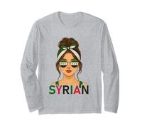 Syrian Girl New Syria Flag Syrian Girlfriend Wife Manche Longue