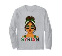 Syrian Girl New Syria Flag Syrian Girlfriend Wife Manche Longue