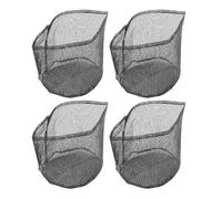 Syrisora 4pcs Sacs de Plantation D'étang Aquatique Sacs Réutilisables PVC Mesh Water Garden Pangle Plant Posse Breffe de Lily Plant Pottes Pottes Plants Plants Pouchés Poule Plante Plan (Rond)