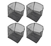 Syrisora 4pcs Sacs de Plantation D'étang Aquatique Sacs Réutilisables PVC Mesh Water Garden Pangle Plant Posse Breffe de Lily Plant Pottes Pottes Plants Plants Pouchés Poule Plante Plan (Carré)