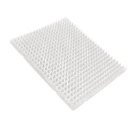 Syrisora 8 Pièces Tapis Répulsif pour Chat PVC Recyclable Tapis de Dissuasion pour Chats Chiens Intérieur Extérieur avec des Couleurs Claires 34x42.5cm 13.4x16.7in