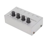 Syrisora Amplificateur de Casque Stéréo 4 Canaux, Mélangeur Métallique