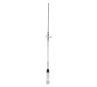 Syrisora Antenne UHF VHF 144/430 MHz, Antenne Radio Mobile en Acier | Connecteur UHF, Puissance Maximale de 150 W, Gain 2,15/3,0 DBi, Impédance 50 Ohm, Compatible avec Yaesu Kenwood Icom