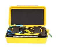 Syrisora Boîtier de Lancement OTDR, Outil de Test de Zone Morte Fibre Optique de 500 M avec Faible Perte de 0,5 DBm/km et Conception étanche pour les Tests OTDR