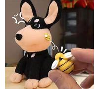 Syrisora Chiot en Peluche électrique Rechargeable, Compagnon Réaliste Parlant et Chantant avec Matériau en Peluche Douce pour Enfants, Tout-Petits et Adultes
