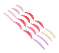Syrisora Coussinet de Permanente de Cils, Outil de Protection de Levage de Cils en Silicone Réutilisable avec 8 Paires de 5 Tailles C C+ Types, pour Salon Professionnel et Permane