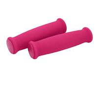 Syrisora Couvoirs de Poignées à Main de 2PC, Couvercle des Poignées à Main, Protecteur de Guidon à Vélo, écume éponge Antidérapante des Guidonrs Légers Protecteurs pour Le Vélo de (Rose)