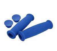 Syrisora Couvoirs de Poignées à Main de 2PC, Couvercle des Poignées à Main, Protecteur de Guidon à Vélo, écume éponge Antidérapante des Guidonrs Légers Protecteurs pour Le Vélo de (Bleu)