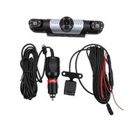 Syrisora Dashcam de Voiture 4 Canaux 1080P Avant Arrière Gauche Droite | Écran 16,2 Pouces, Construction ABS, Enregistrement en Boucle, Prise en Charge des Applications WiFi, Verrouillage
