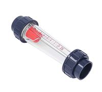 Syrisora Débitmètre D'eau LZS-50D, Débitmètre Liquide avec Flotteur ABS pour la Médecine de L'industrie Légère du Pétrole Chimique