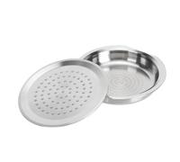 Syrisora Dosette de café réutilisable en acier inoxydable 304 rechargeable avec brosse et cuillère pour cafetières
