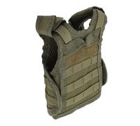 Syrisora Gilet pour Bouteille de Bière, Mini Veste de Support pour Refroidisseur de Boissons Molle, pour Diverses Fêtes, Vacances et Activités de Plein Air, avec Matériau en Nylon, Décore (Vert OD)