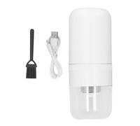 Syrisora Grinder de Grain de café électrique 26000 Tr/Min Portable 90 Ml Chambre de Broyage USB Rechargeable One Touch Coffee Spoucher pour Herbes Baby Food Coffee Moulin et Grinder (Blanc)