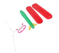 Syrisora Jouet de Cerf-Volant d'avion, Cerf-Volant d'avion 3D avec Style de Dessin animé, Assemblage Facile, pour Jardin, Voyage en Plein Air, Camping, Pique-Nique