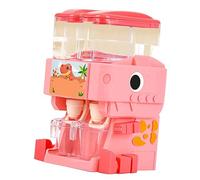 Syrisora Jouet de Fontaine à Boire pour Enfants, Distributeur d'eau de Dinosaure Mignon avec Fonction de Simulation pour Les Jeux d'eau, Apprendre avec Un Jeu de Rôle en Famille (Rose)