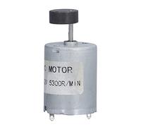 Syrisora Moteur DC 12V avec Roue Excentrique 13x6mm 5300RPM | Enroulement en Cuivre, Entraînement par Engrenage à Vis sans Fin, Arbre de Sortie Autobloquant, pour Ouvre-fenêtres et