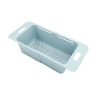 Syrisora panier de Congélateur Réglable, Organisateur de Congélateur avec Poignée, Séparateur de Bac de Rangement Extensible pour la Cuisine (Vert)