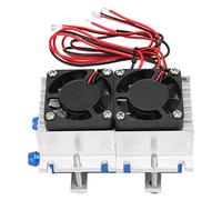 Syrisora Refroidisseur Thermoélectrique Peltier 144 W, Système de Refroidissement de Réfrigération de Climatisation à Semi-conducteur 12 V avec Ventilateur pour Kit de Bricolage M