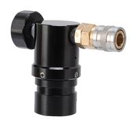 Syrisora Régulateur de CO2 Basse Pression, Mini Régulateur de CO2 Basse Pression, Régulateur de Pression à Rafraîchissement Rapide, Filetage D'entrée G1/2-14, Sortie Réglable de 20 Psi à