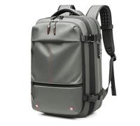 Syrisora Sac à Dos à Vide, Sac à Dos de Voyage, Sac à Dos, 19 Pouces de Grande capacité, Hommes Décontractés, Sac à Dos de Voyage Extensible avec Pompe à Vide pour Affaires de Voyage (Vert)