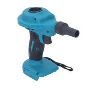 Syrisora Souffleur d'air Rechargeable, Bonne compatibilité, Souffleur de Poussière électrique à Double Couche turbocompressé pour Le Nettoyage des Feuilles Mortes pour Interface BL1830B-2 BL1850-2