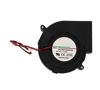 Syrisora Ventilateur de Refroidissement 12 V, DC12 V 2,85 A 5400 Tr/min, Ventilateur de Refroidissement en Cuivre et Fibre de Verre PBT sans Balais, avec Deux Roulements à Billes