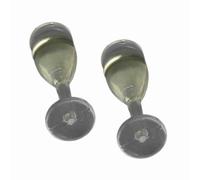 Syrisora Verre à Champagne pour Maison de Poupée, Accessoire de Bar Miniature avec Design de Simulation pour Décoration de Maison de Poupée, Gâteau D'anniversaire, Jardin (paire de coupes à champagne)