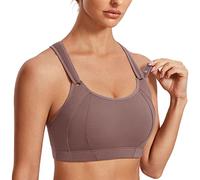SYROKAN Femme Soutien-Gorge de Sport sans Armatures Dos Nageur Ombre 85E