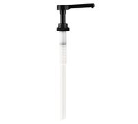 Syrup Pump For Coffee Bar - 23 x 16 cm Reusable Beverage Distributeur Pump For Flavored Syrups, Coffee, And Drink Stations, Fits Standard Syrup Bottles Home Cafe, Setup, And Kitchen Counter,