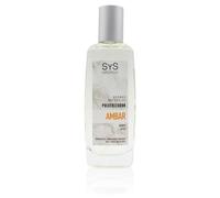 SYS Aromas Désodorisant en spray ambre - Parfum doux et boisé - Spray concentré - Parfum durable, élimine les odeurs - Pour maison, bureau, salle de bain, voiture - 100 ml