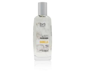 SYS Aromas Désodorisant vaporisateur vanille - Parfum naturel - Parfum durable, élimine les odeurs, maison, bureau, salle de bain, voiture - 100 ml