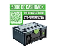 Festool - Station d'énergie mobile SYS-PowerStation SYS-PST 1500 Li HP | 205721