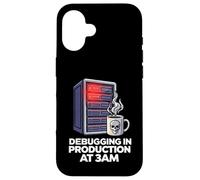 Sysadmin Devops Debugging in Production At 3AM Coque pour iPhone 16