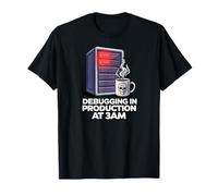 Sysadmin Devops Debugging in Production At 3AM T-Shirt