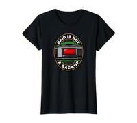 Sysadmin IT Tech Raid is Not A Backup T-Shirt Graphique avec Valeur, Femme, Noir, M