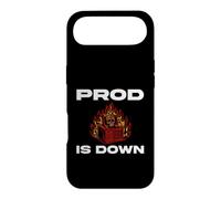 SysAdmin Prod is Down Server on Fire Devops Tech Humor Coque pour iPhone Air